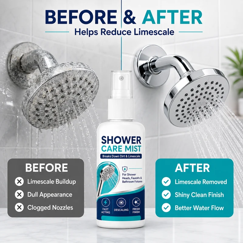 Fast-Acting Shower Limescale Remover Spray