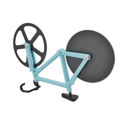 Pizza Cutter Pizza Knife Two-wheel Bicycle Shape Cutting Knife