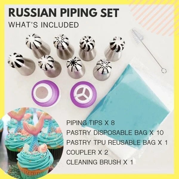 Last Day Promotion -49% OFF Cake Decor Piping Tips
