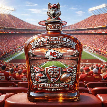 Chiefs ARROWHEAD STADIUM Farewell Commemorative Whisky Bottle