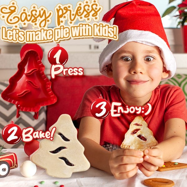 Hot SaleChristmas One-press Hand Pie Maker