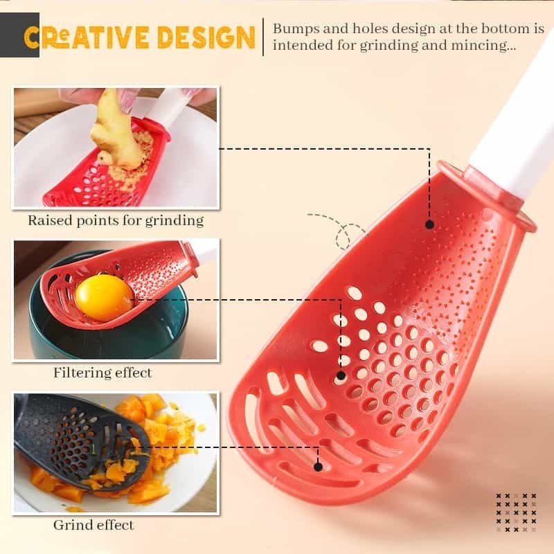 (Early Christmas Sale- SAVE 48% OFF)Multifunctional Kitchen Cooking Spoon--Free Shipping