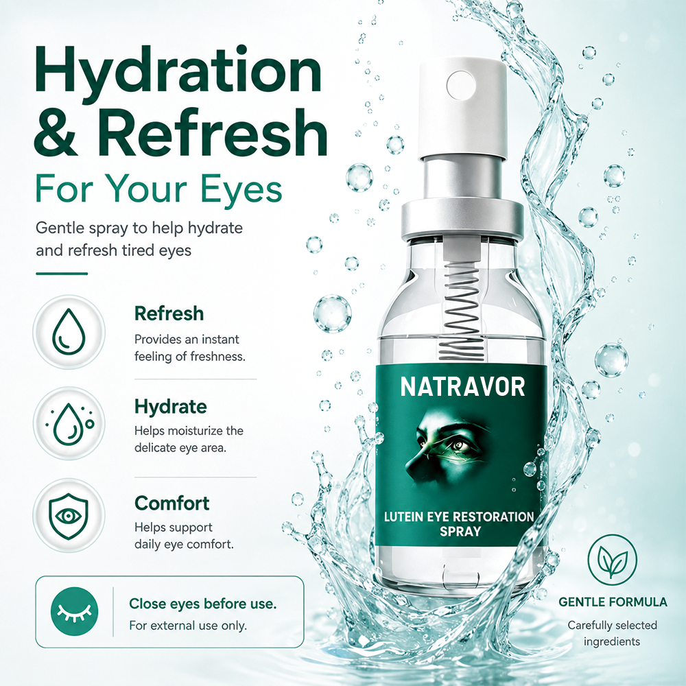 Lutein Eye Care Spray — 10-Second Daily Routine
