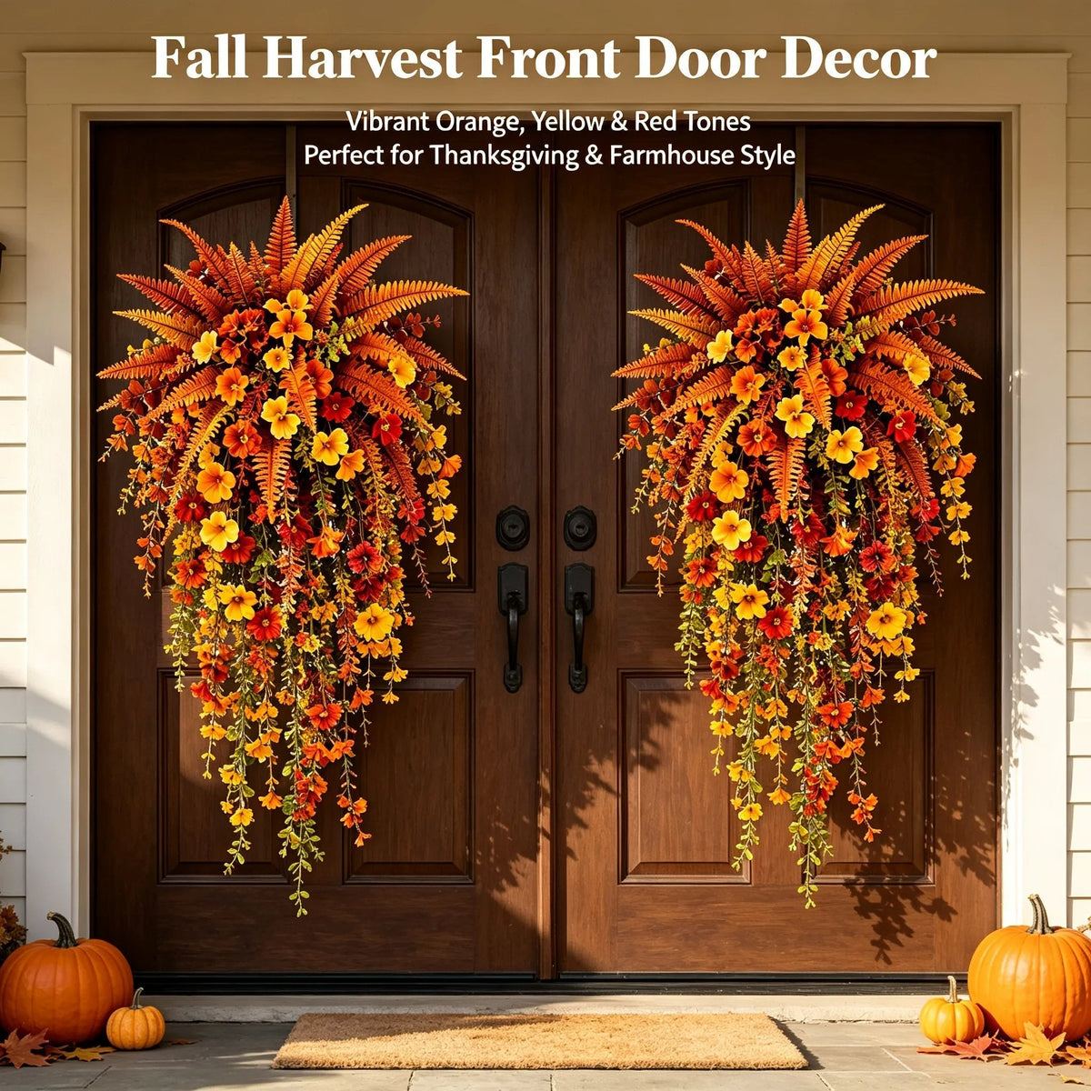 Autumn door decor