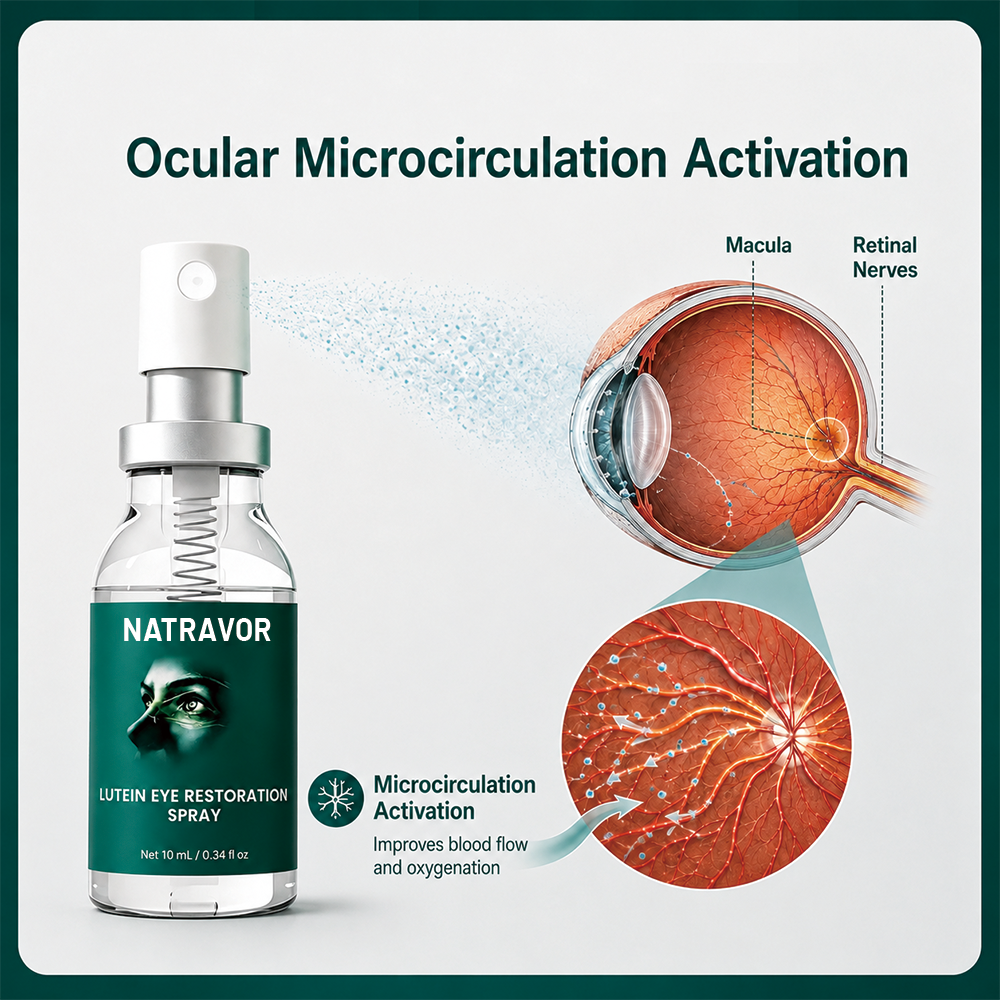 Lutein Eye Care Spray — 10-Second Daily Routine