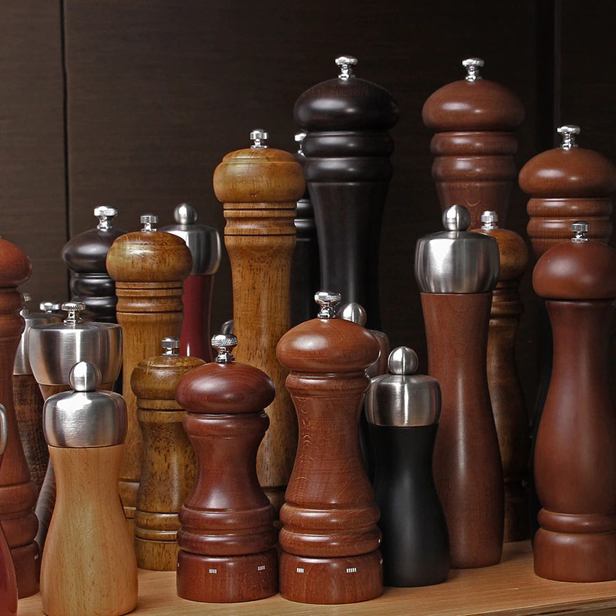 Salt and Pepper Mills Pepper Mill with Strong Adjustable Grinder