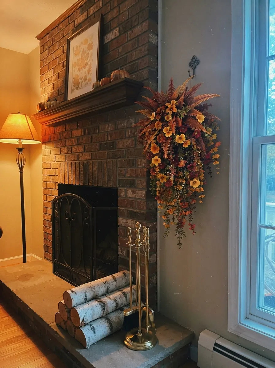 Indoor autumn decor