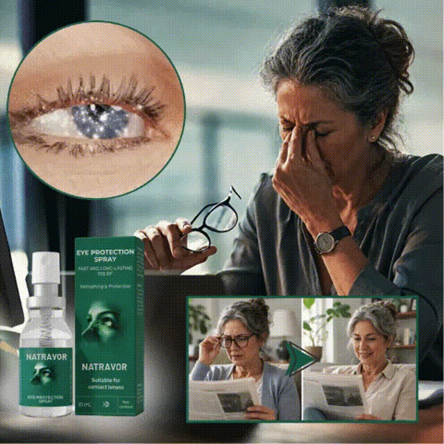 Lutein Eye Care Spray — 10-Second Daily Routine
