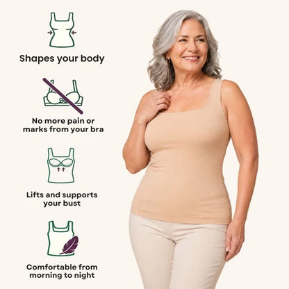 TopSpire's Built-In Bra Comfort Shaper Tank