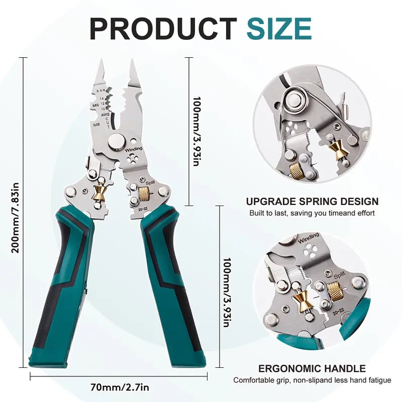16 en 1 décapant Twister pour couper et tirer des fils