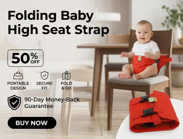 Baby Chair Harness Strap – 5-Point Safety & Travel-Ready Design