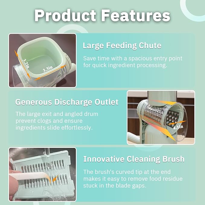 💥 allié de cuisine ultime -💥-5 en 1 Chopper de nourriture ✨(être bientôt épuisé)