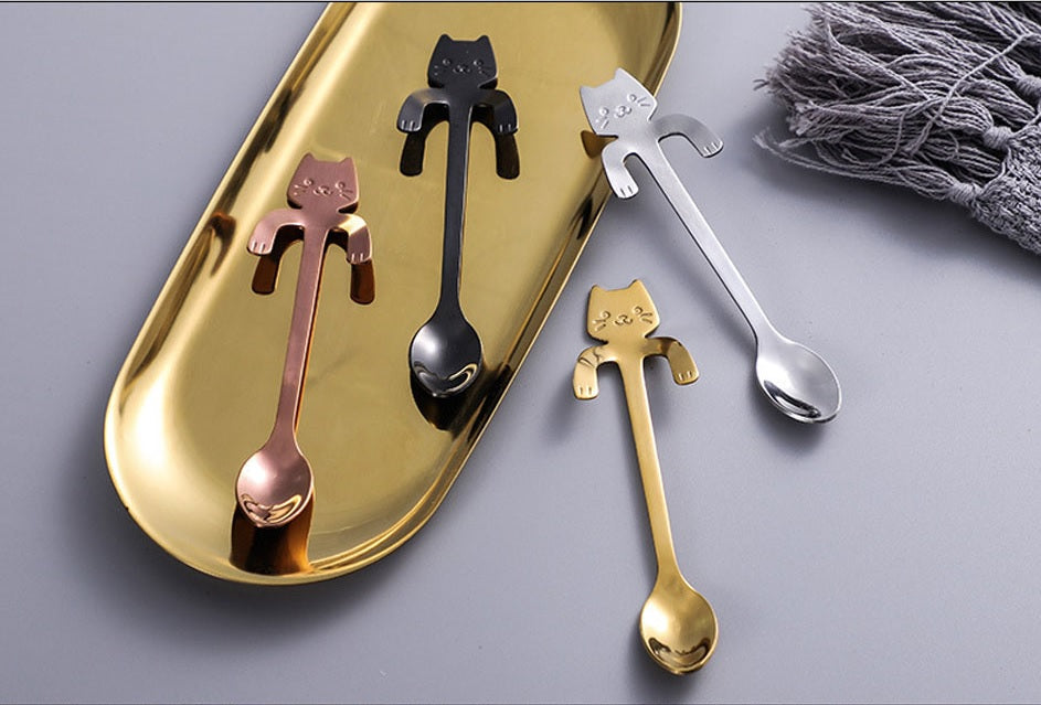 Cute Cat Shaped Spoon