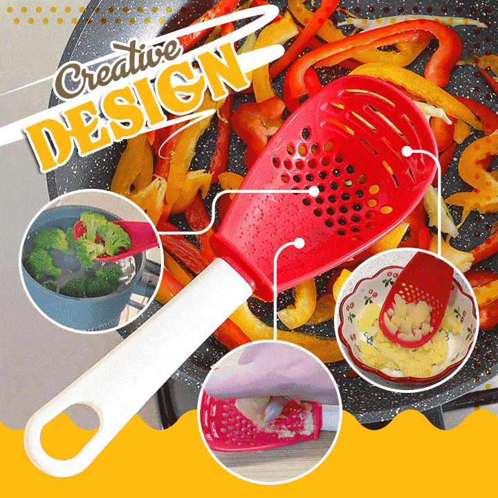 (Early Christmas Sale- SAVE 48% OFF)Multifunctional Kitchen Cooking Spoon--Free Shipping