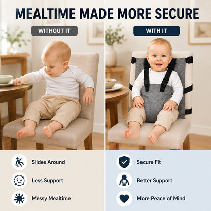 Baby Chair Harness Strap – 5-Point Safety & Travel-Ready Design