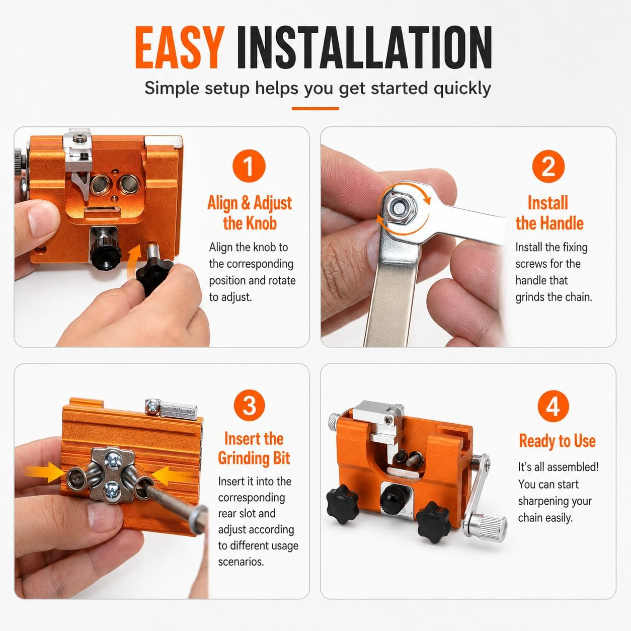 Suiiao™ Chainsaw Sharpener