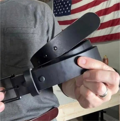 🔥100% Handmade Full-grain Buffalo Leather Belt (𝐉𝐚𝐤𝐞 𝐖𝐢𝐥𝐬𝐨𝐧 𝐇𝐚𝐧𝐝𝐦𝐚𝐝𝐞®) - BUY 2 FREE SHIPPING