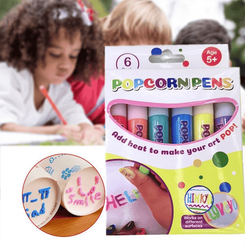 Magic 3D Puffy Paint Pens – Draw, Heat & Watch It Pop!