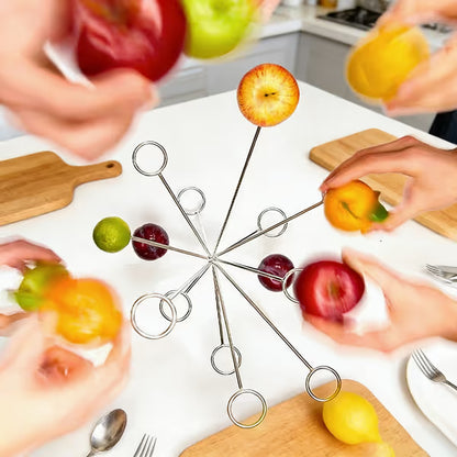 🎆【Fireworks on the Dinner Table】Exploding Fruit Bowl 🍎✨