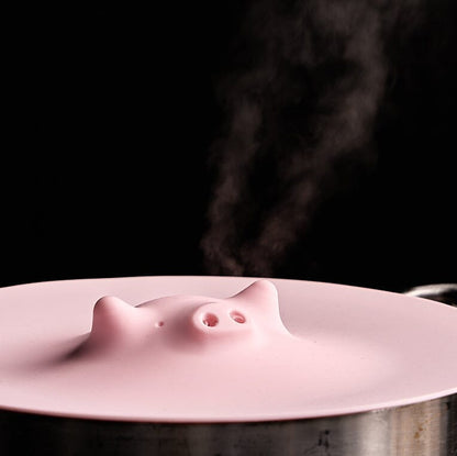 Marna Silicone Piggy Steamer Lid
