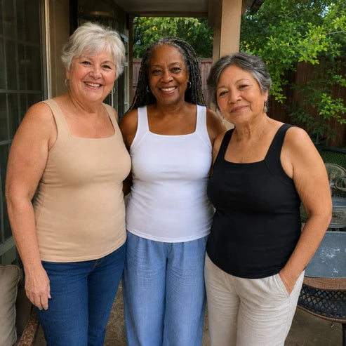 TopSpire's Built-In Bra Comfort Shaper Tank