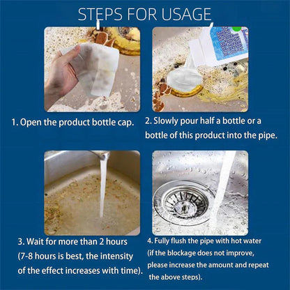 Multi-usage puissant nettoyant Drain-Clearing